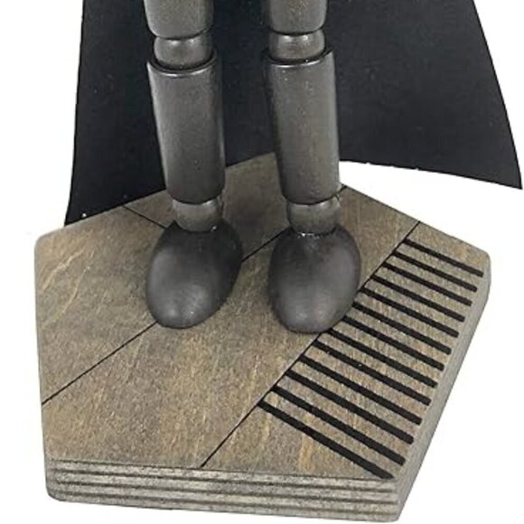 HTF Disney Galaxy's Edge Star Wars Wooden Darth Vader Bendable Toy Figurine - Picture 13 of 16